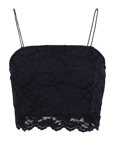 ONLY Top Nero 92% Nylon, 8% Elastan