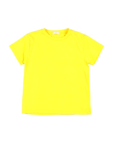 FUN & FUN T-shirt Yellow 90% Cotton, 10% Elastane