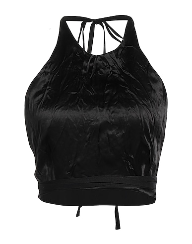 SPORTMAX Top Black 100% Acetate