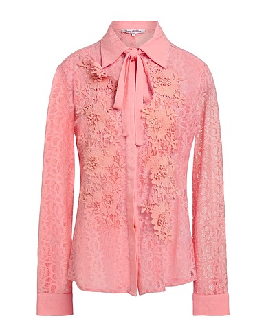CONNOR & BLAKE Lace shirts & blouses Pink 100% Nylon