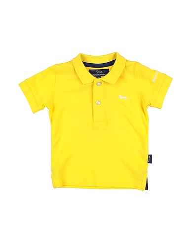 HARMONT & BLAINE Polo shirt GIALLO 100% Cotton