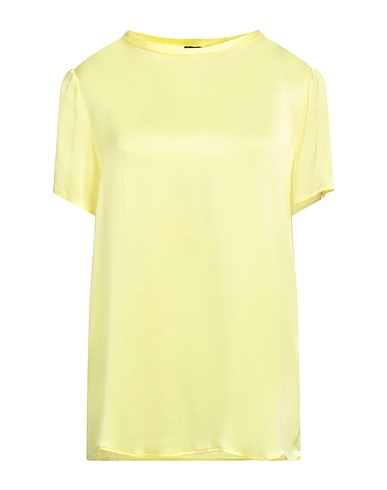 LIU •JO Top Giallo 75% Acetato, 25% Seta