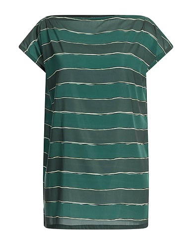 LAURA URBINATI Top Green 54% Silk, 37% Polyamide, 9% Elastane