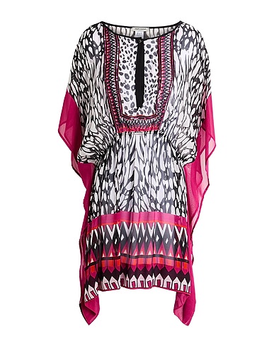 ANGELO MARANI Short dress Fuchsia 100% Silk