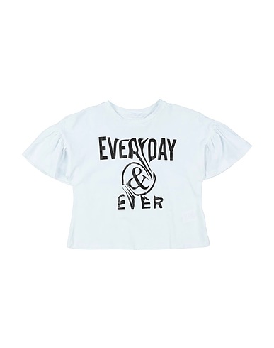 FUN & FUN T-shirt White 95% Cotton, 5% Elastane
