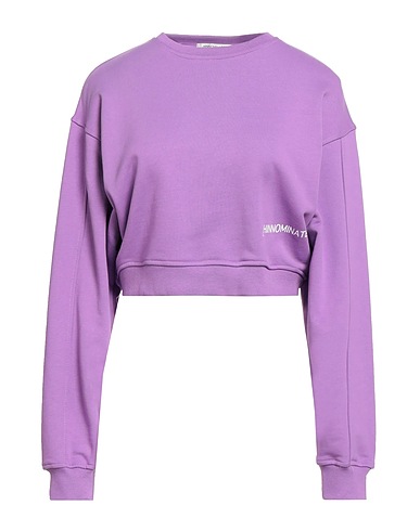HINNOMINATE Felpa Viola 100% Cotone, Elastan
