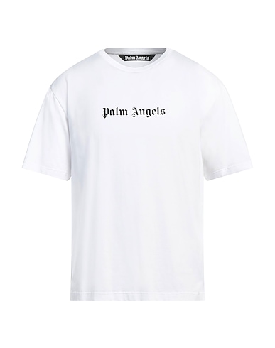 PALM ANGELS T-shirt BIANCO 100% Cotone