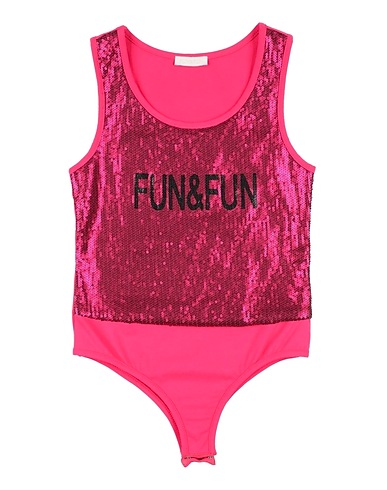 FUN & FUN TOPWEAR Fuchsia 95% Cotton, 5% Elastane