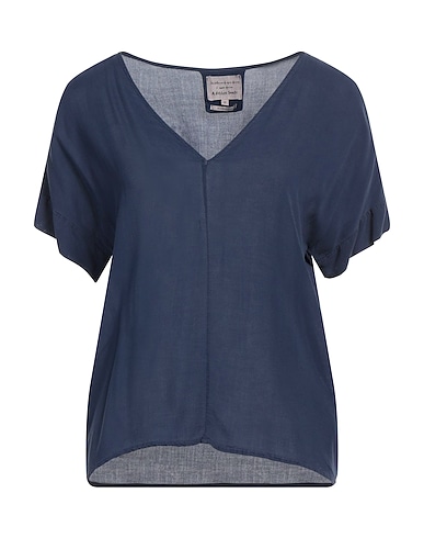 ALESSIA SANTI Top Blu navy 100% Viscosa