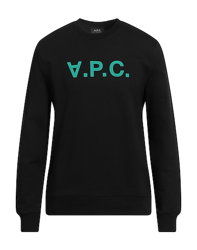 A.P.C. Sweatshirt Schwarz 100% Baumwolle