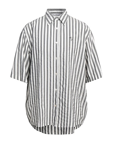 ACNE STUDIOS Striped shirt White 63% Viscose, 37% Polyester