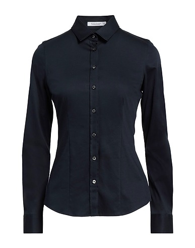 SOLUZIONE® Chemises et chemisiers de couleur unie 100% Coton