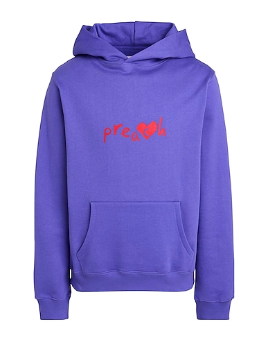 PREACH Hooded track jacket  Purple 100% Organic cotton