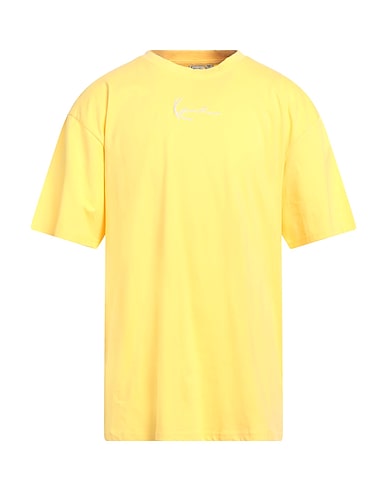 KARL KANI T-shirt Giallo ocra 100% Cotone