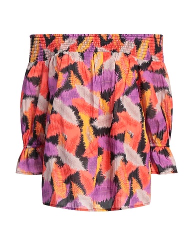 CONNOR & BLAKE Off-the-shoulder top Purple 100% Cotton