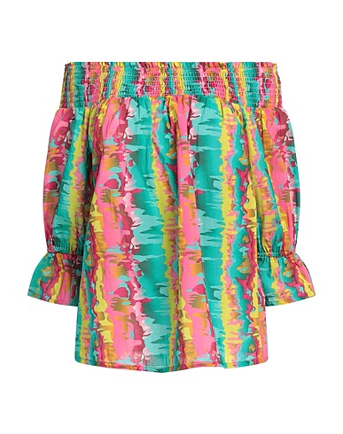 CONNOR & BLAKE Top spalle scoperte Fucsia 100% Cotone