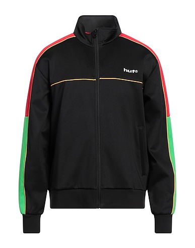 HUF Sweatshirt Schwarz 52% Acryl, 44% Polyester, 4% Elastan