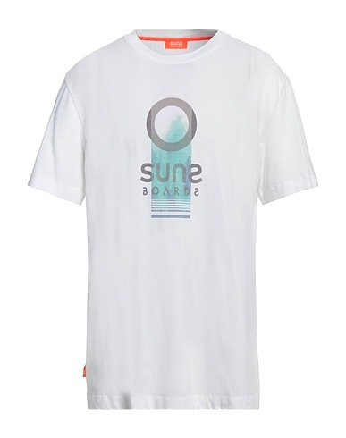 SUNS BOARDS T-shirt White 100% Cotton