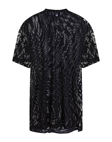 MUGLER T-shirt Black 83% Viscose, 17% Elastane