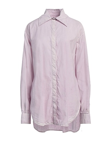 QUIRA Solid colour shirts & blouses Lilac 100% Cotton