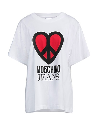 MOSCHINO JEANS T-shirt Bianco 100% Cotone