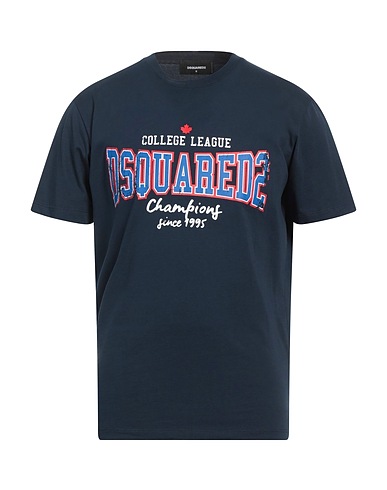 DSQUARED2 T-shirt Navy blue 100% Cotton