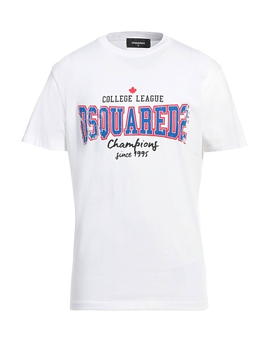 DSQUARED2 T-shirt Λευκό 100% Βαμβάκι