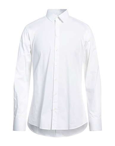 DOLCE&GABBANA Solid colour shirt 97% Cotton, 3% Elastane