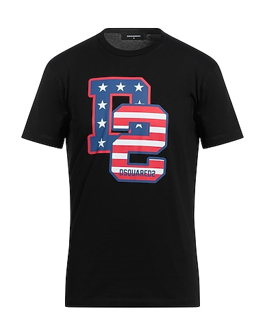 DSQUARED2 T-shirt Nero 100% Cotone