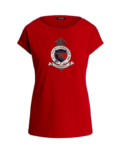 LAUREN RALPH LAUREN TOPWEAR Red 100% Cotton