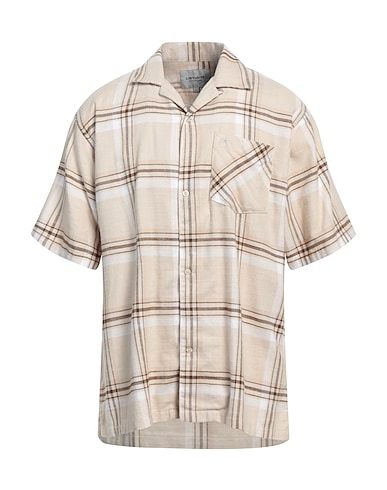 CARHARTT Checked shirt Beige 100% Cotton