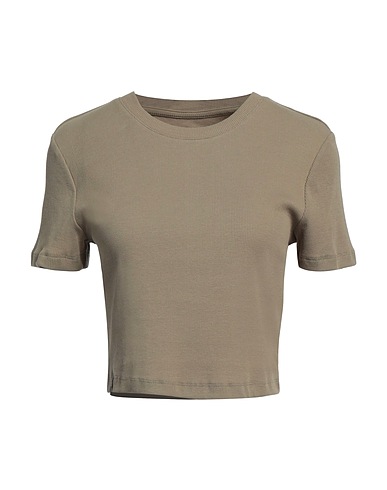 ONLY Cropped Top Militärgrün 95% Baumwolle, 5% Elastan