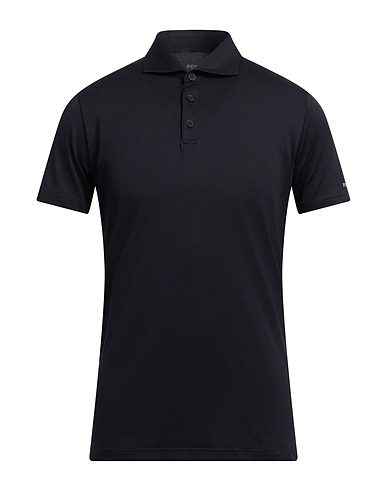PEOPLE OF SHIBUYA Polo shirt Midnight blue 93% Polyamide, 7% Elastane