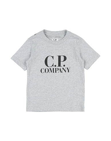 C.P. COMPANY UNDERSIXTEEN T-shirt Light grey 100% Cotton, Elastane