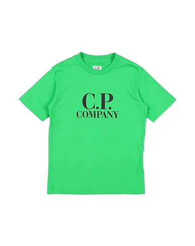 C.P. COMPANY UNDERSIXTEEN T-shirt Green 100% Cotton, Elastane