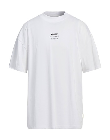 WOODBIRD® T-shirt Bianco 100% Cotone organico