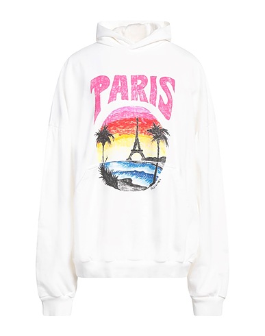 BALENCIAGA Hoodie Weiß 100% Baumwolle