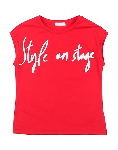 FUN & FUN T-Shirt Rot 95% Baumwolle, 5% Elastan