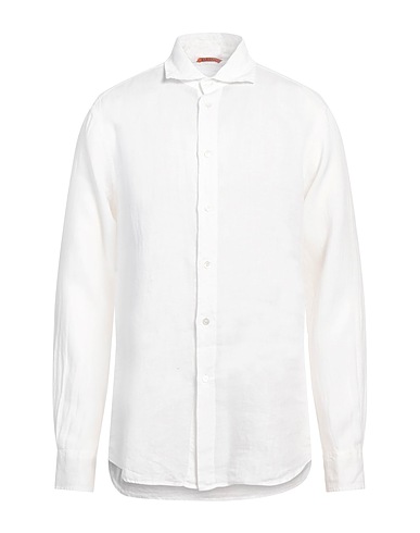 BARENA Chemise de couleur unie 100% Lin