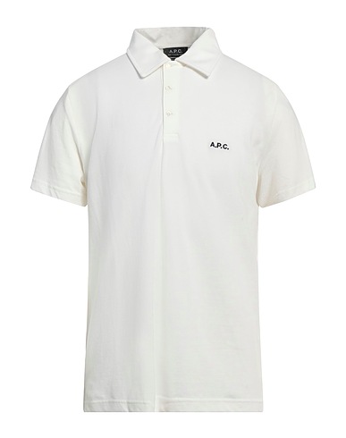 A.P.C. Poloshirt Weiß 100% Baumwolle