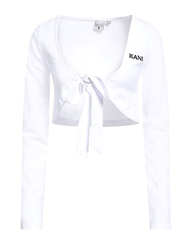 KARL KANI Top Bianco 95% Cotone, 5% Elastan