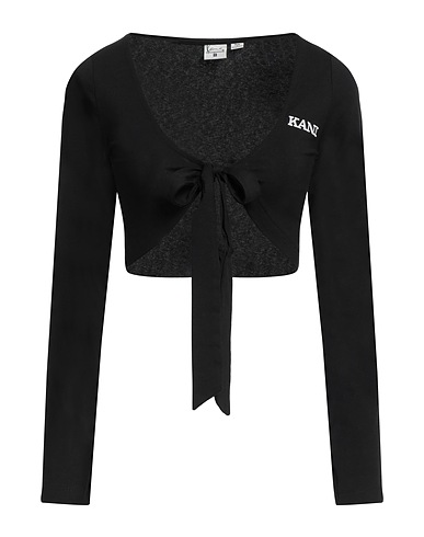 KARL KANI Top Noir 95% Coton, 5% Élasthanne