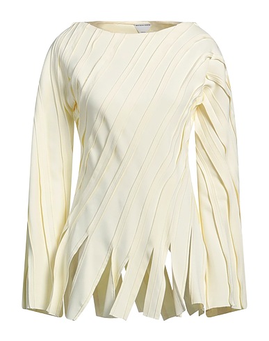 BOTTEGA VENETA Top Blanc cassé 96% Viscose, 4% Élasthanne