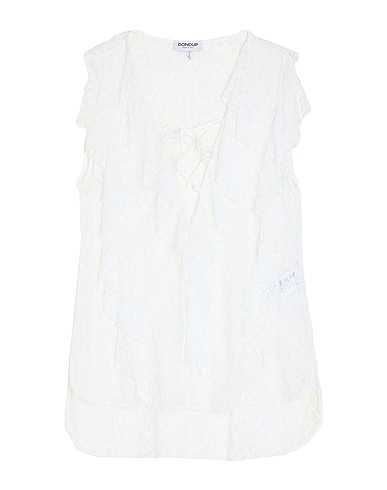 DONDUP Top Blanc cassé 50% Viscose, 40% Polyamide, 10% Polyester