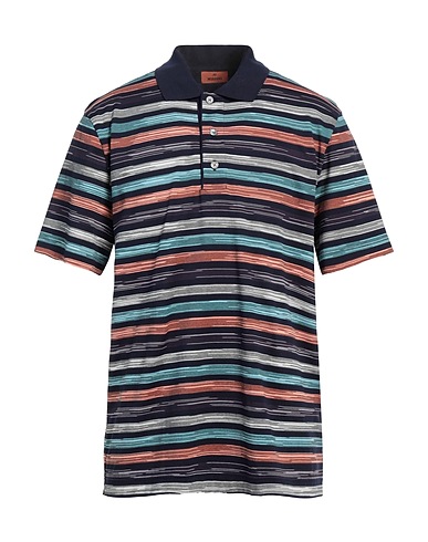 MISSONI Поло Тёмно-синий 100% Хлопок