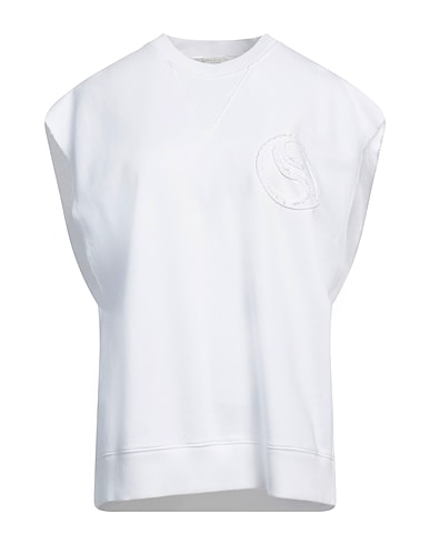 STELLA McCARTNEY Sweatshirt White 100% Cotton, Elastane