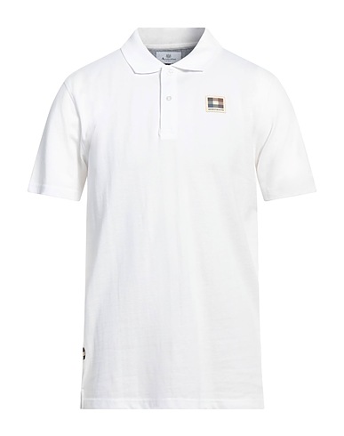 AQUASCUTUM ACTIVE Polo shirt White 100% Cotton