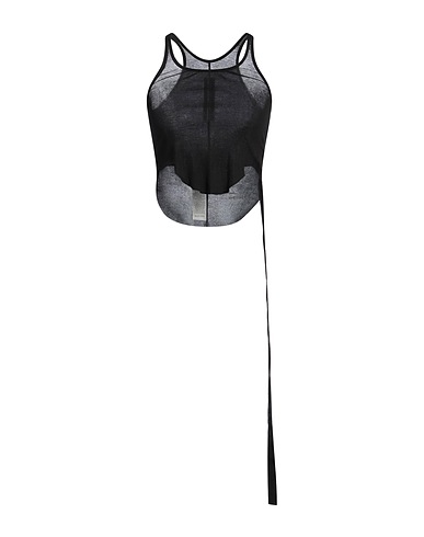 DRKSHDW by RICK OWENS タンクトップ ブラック コットン 100%