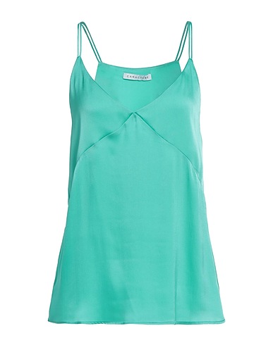 CARACTÈRE Cami Turquoise 75% Acetate, 25% Silk