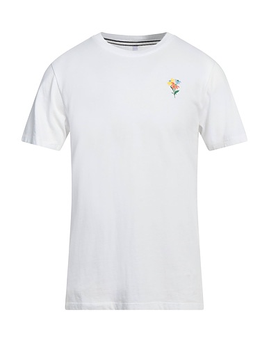 SUN 68 T-Shirt Weiß 100% Baumwolle